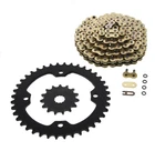 2004 2007 Yamaha Gold O-ring Chain & Black Sprocket 15/40 100L New. Price: $74.75.