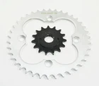 1999-2004 Honda TRX400EX 15 Tooth Front & 38 Rear Silver Sprocket New. Price: $37.35.